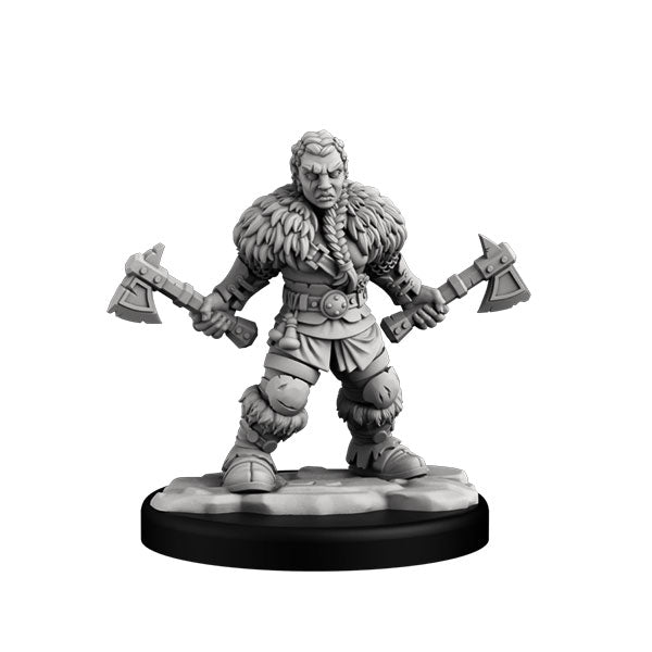 Player Character Set: Dwarf Paladin & Fighter