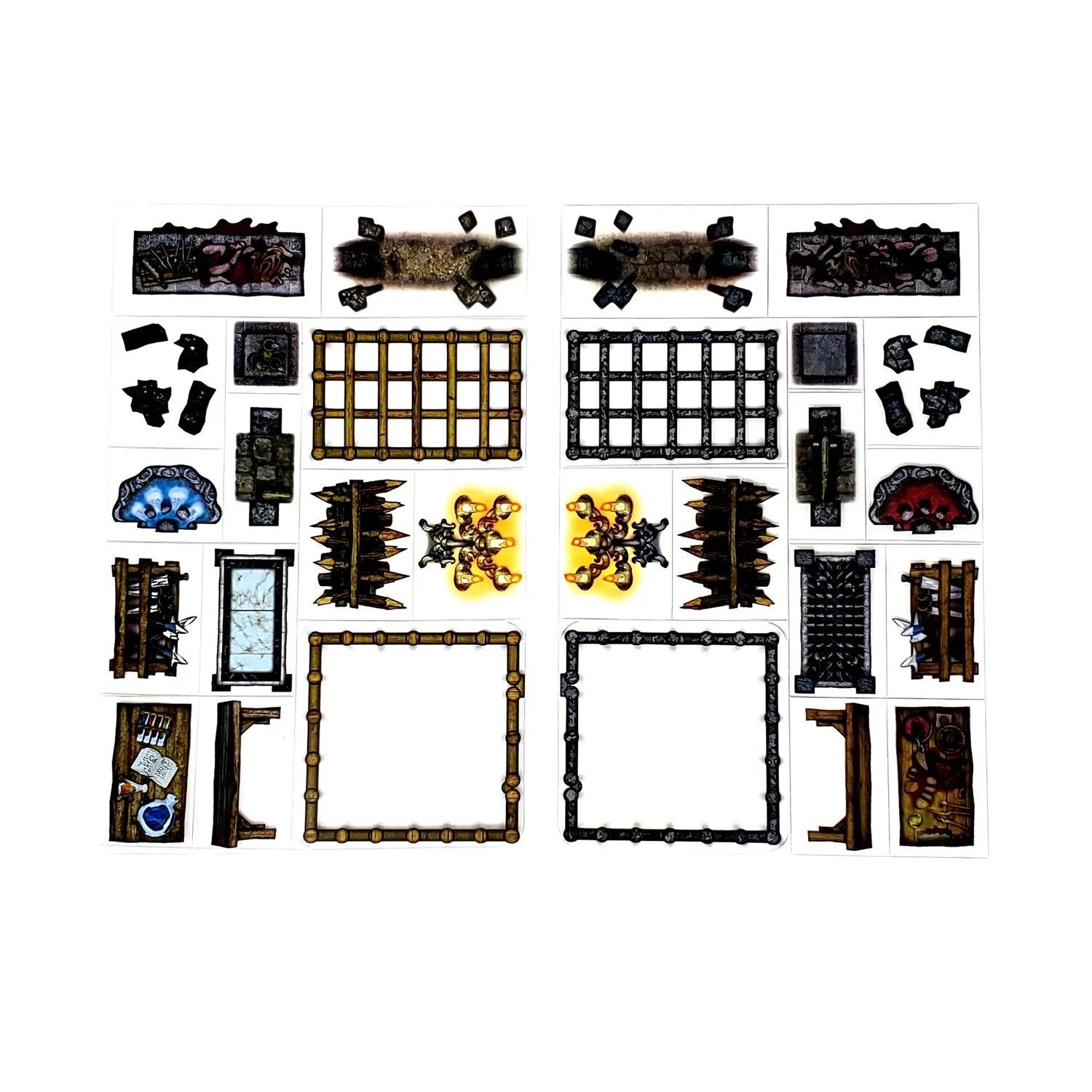 ArcKnight: Dungeon - Roleplaying Objects - 66 Pieces