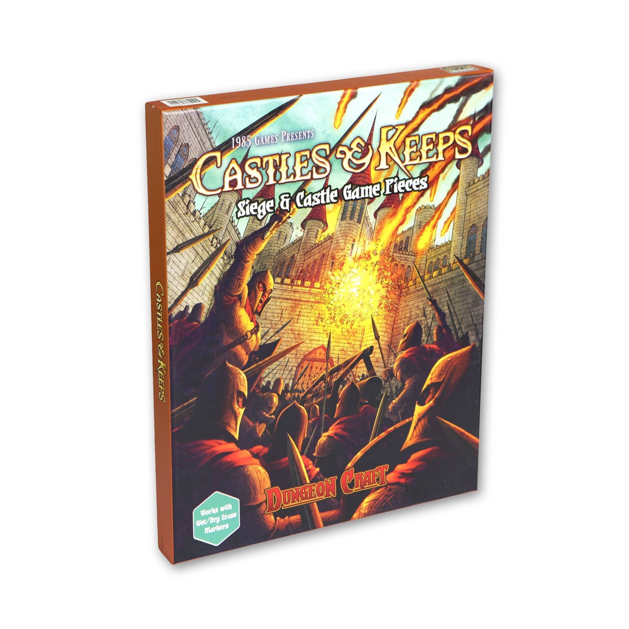 Dungeon Craft - Castles & Keeps Book 2D Terrain for DnD RPG