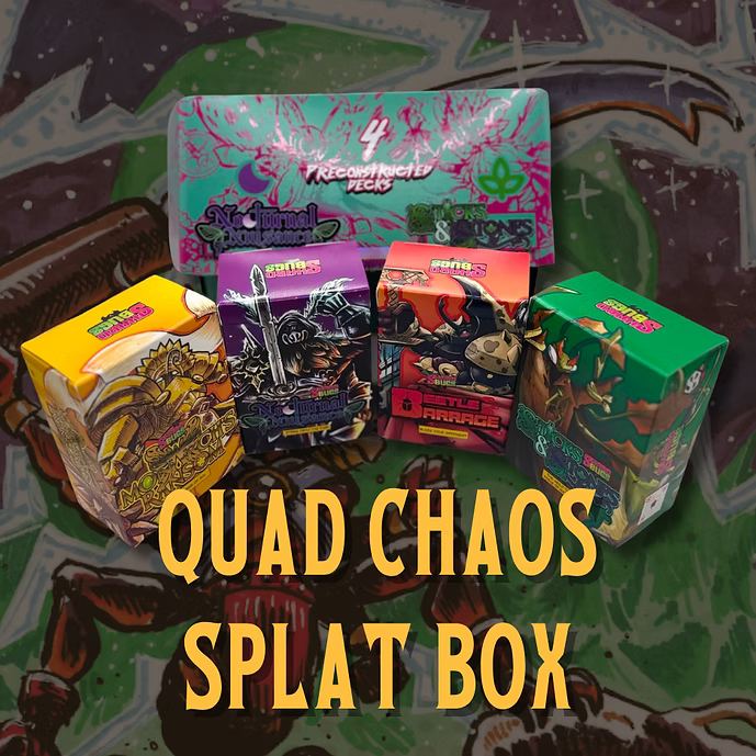 Shard Bugs TCG: Splat Box - Quad Chaos