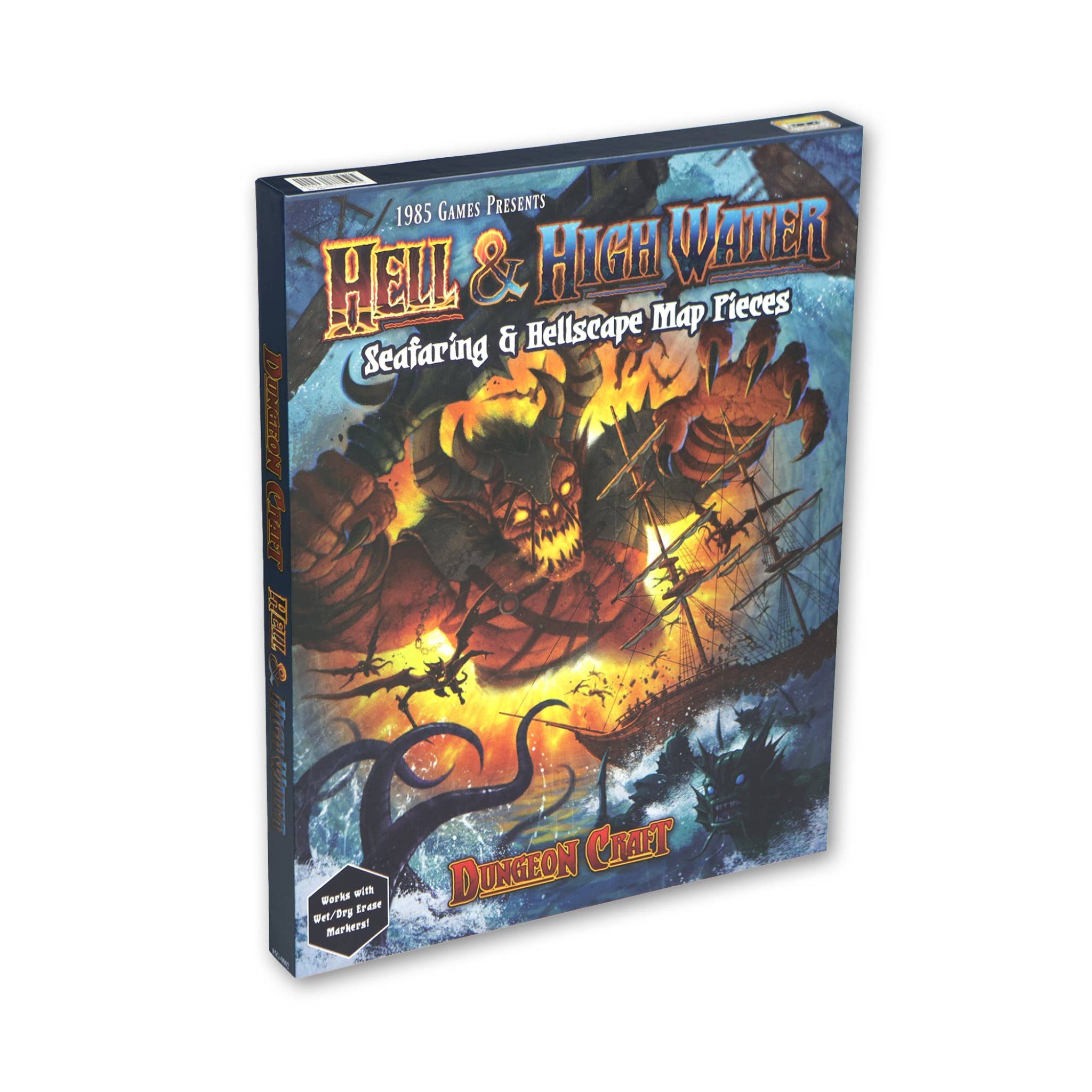 Dungeon Craft - Terreno 2D del libro Hell & High Water para DnD