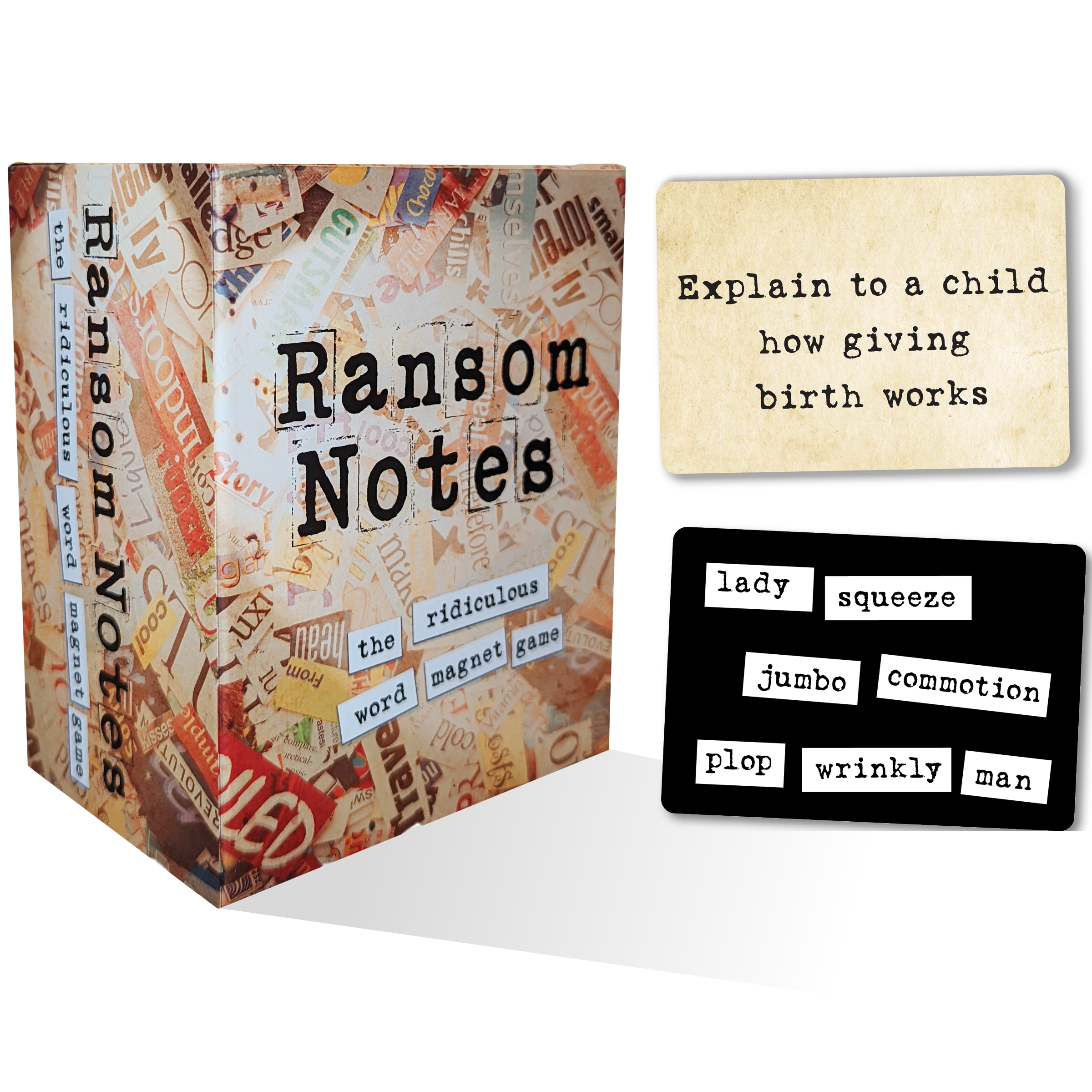 Ransom Notes: The Ridiculous Word Magnet Game
