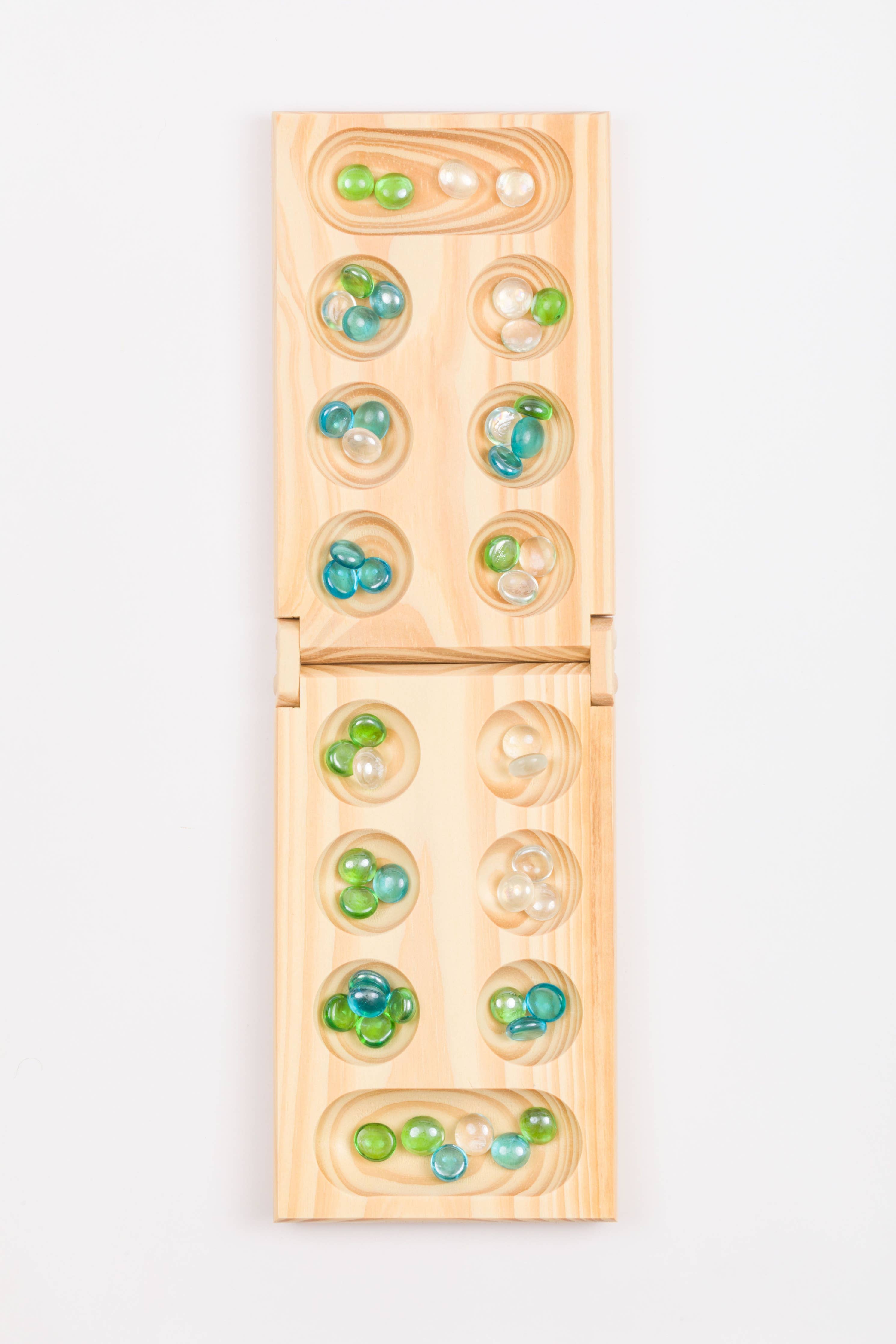 Regal Games Mancala Foldable Wooden Board Game