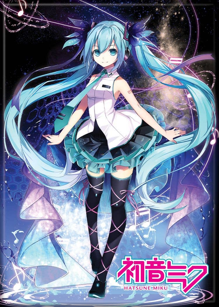 Hatsune Miku Sparkles Magnets 2.5" X 3.5"