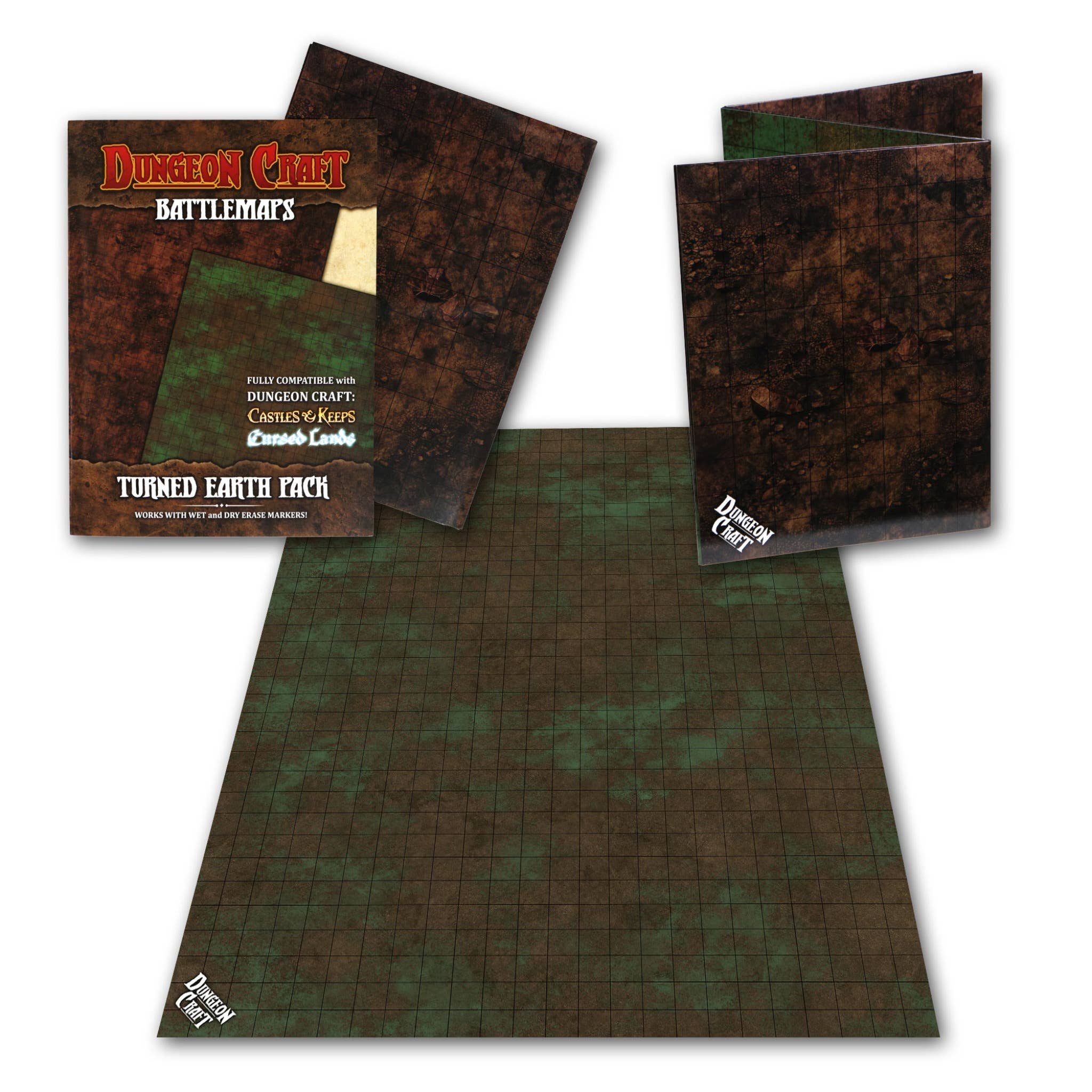 BattleMap: Turned Earth RPG battle map
