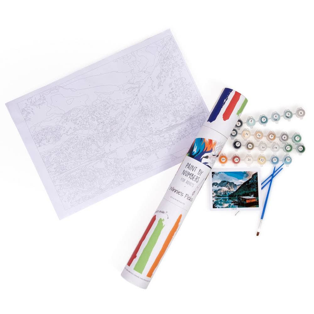 Pepper Tree Lane Two - DIY Paint by Numbers Kit