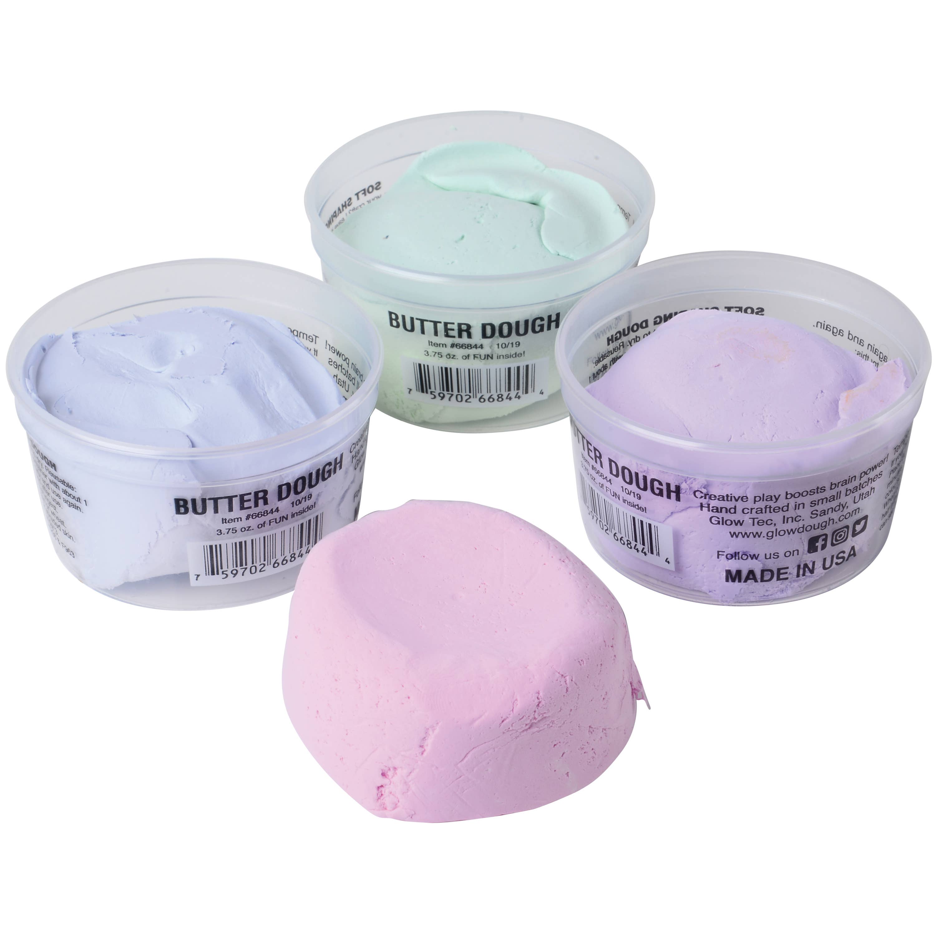 Color Changing Butter Dough 18-unit Display