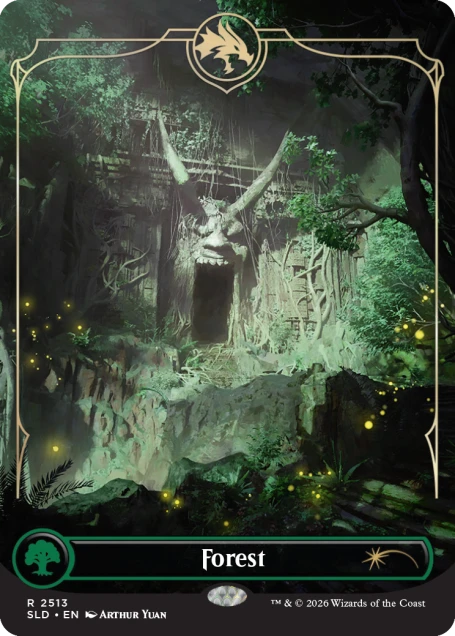 Magic the Gathering: Secret Lair Drop Series - Lands of the Forgotten Realms - NON FOIL