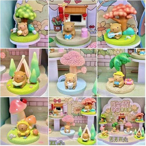 CAPYBARA LANDSCAPE FIGURINE BLIND BOX-6