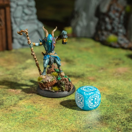 Fortress Compact D6: Black & Blue (20 pcs.)