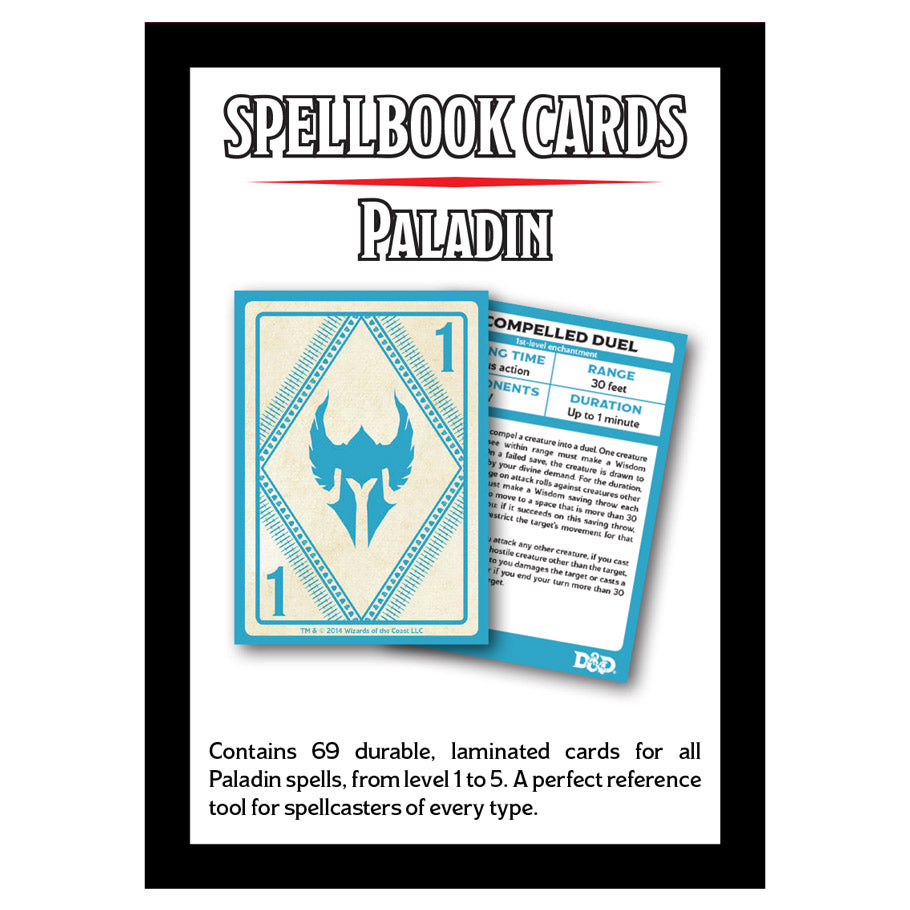 Dungeon & Dragons Spellbook Cards