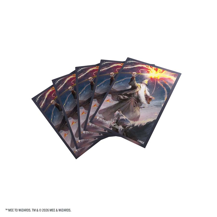 Gamegenic | MTG: The Hobbit: Premium Art Sleeves - Gandalf, Shadow's Foe