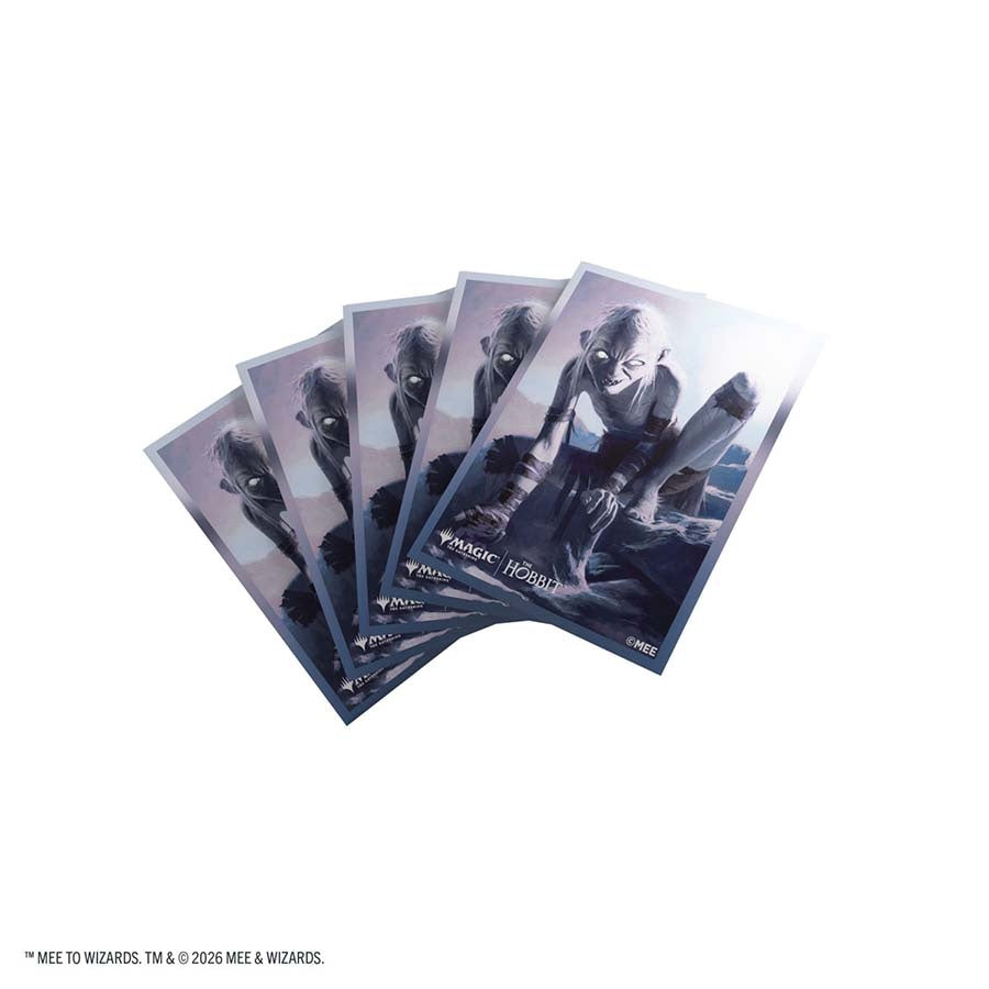 Gamegenic | MTG: The Hobbit: Premium Art Sleeves - Gollum, Riddle Master