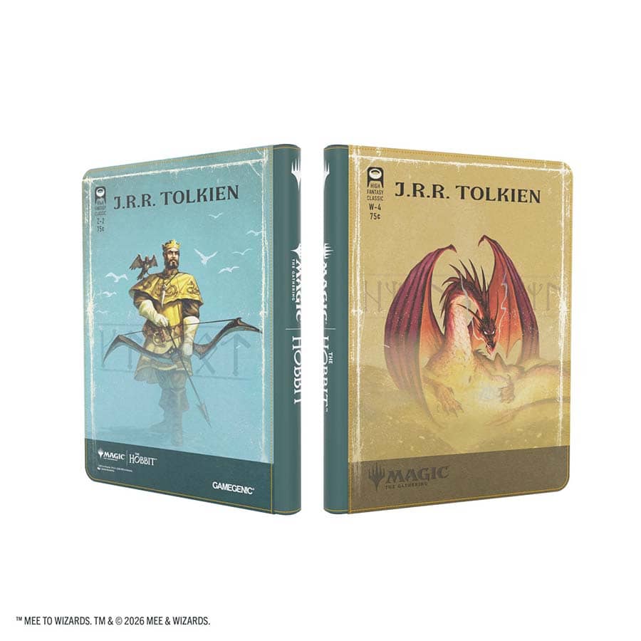 Gamegenic | MTG: The Hobbit: Zip-Up Album 18-Pocket - Gleaming Splendor & The King of Dale