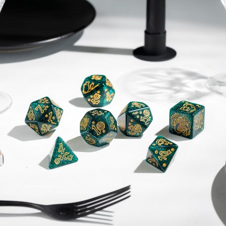 Jumbo Cats Dice Set Merlin