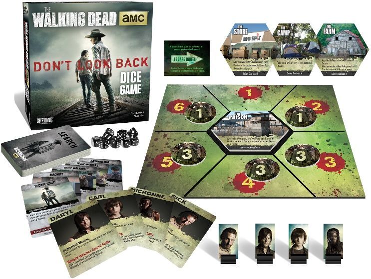 (USED) The Walking Dead: Don't Look Back Dice Game (Used)