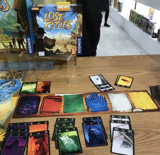 Lost Cities Card Game with 6th Expedition