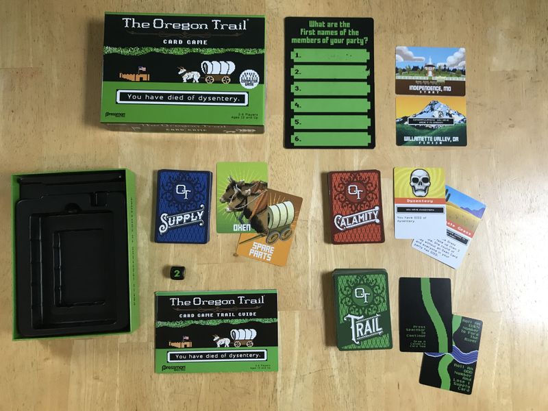 The Oregon Trail Card Game (Used)