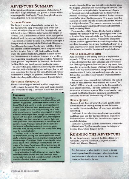 Dungeons & Dragons: Icewind Dale: Rime of the Frostmaiden