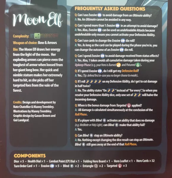 Dice Throne Season One: ReRolled Box 1 Barbarian v Moon Elf