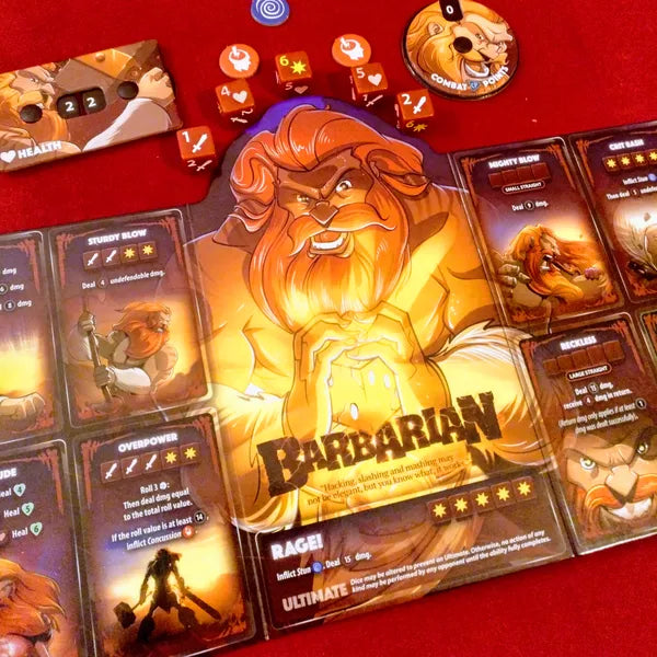 Dice Throne Season One: ReRolled Box 1 Barbarian v Moon Elf