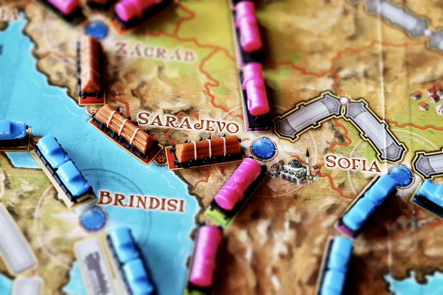 Ticket To Ride Europe 15th Anniversary Edition