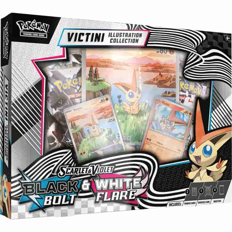 POKEMON TCG: SCARLET AND VIOLET BLACK BOLT AND WHITE FLARE UNOVA ILLUSTRATION COLLECTION