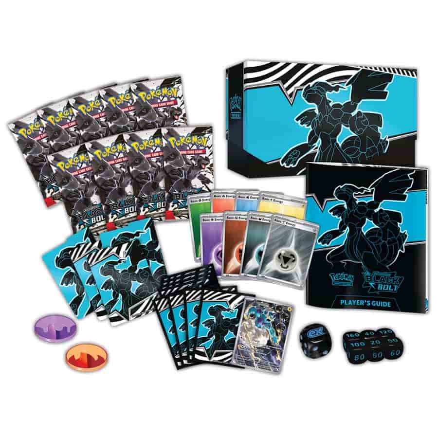 POKEMON TCG: SCARLET AND VIOLET BLACK BOLT ELITE TRAINER BOX