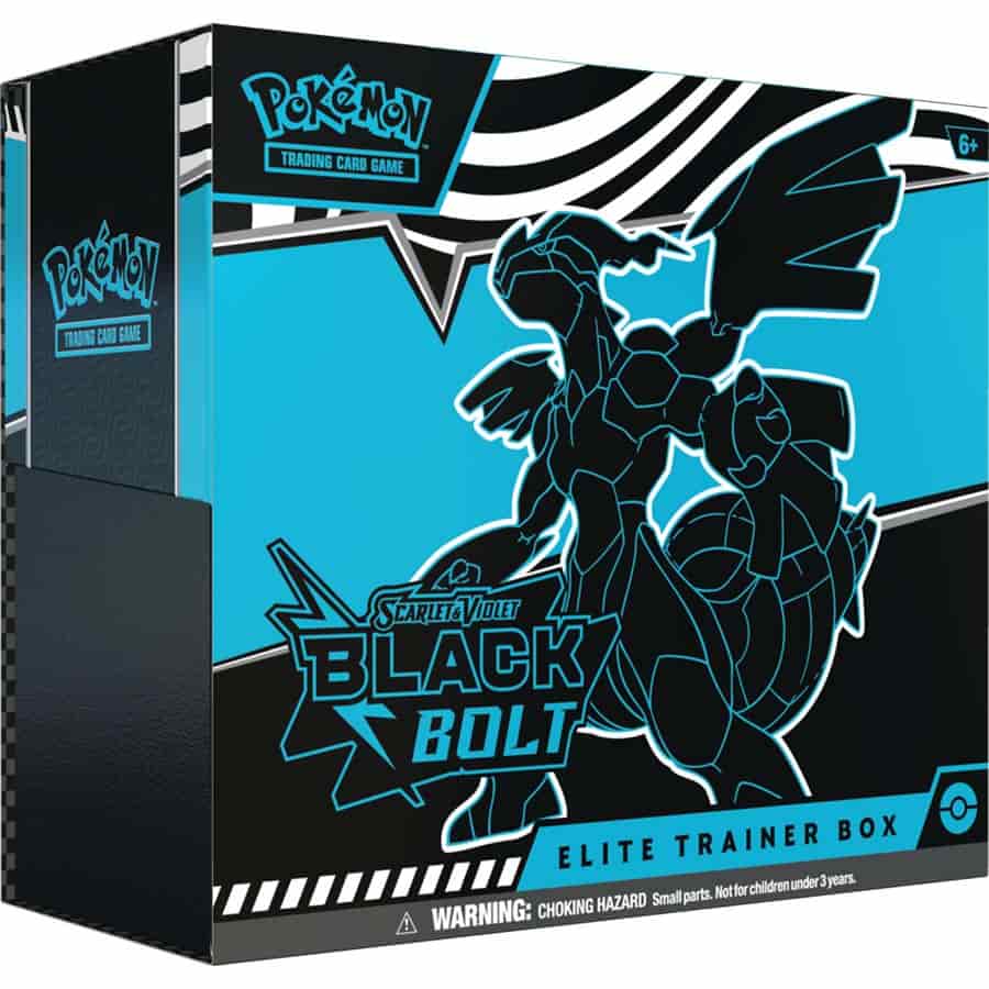 POKEMON TCG: SCARLET AND VIOLET BLACK BOLT ELITE TRAINER BOX