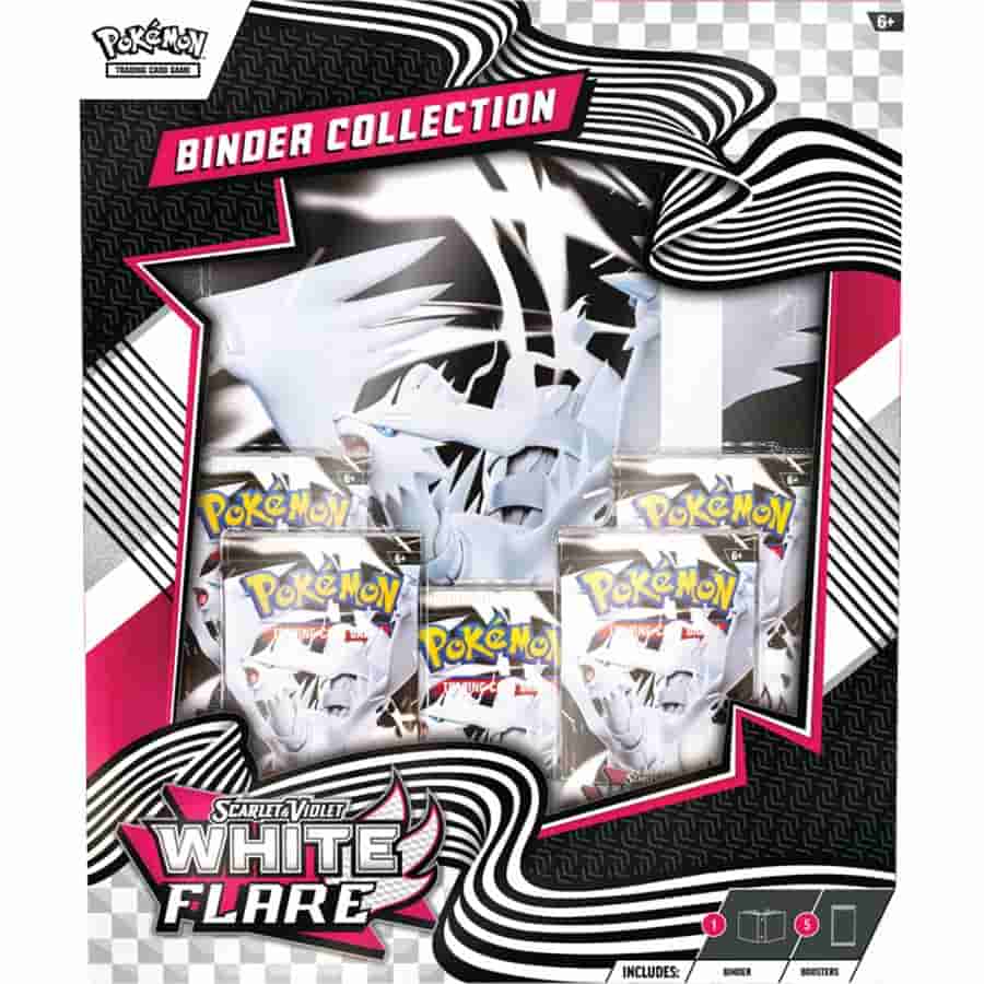 POKEMON TCG: SCARLET AND VIOLET WHITE FLARE BINDER COLLECTION
