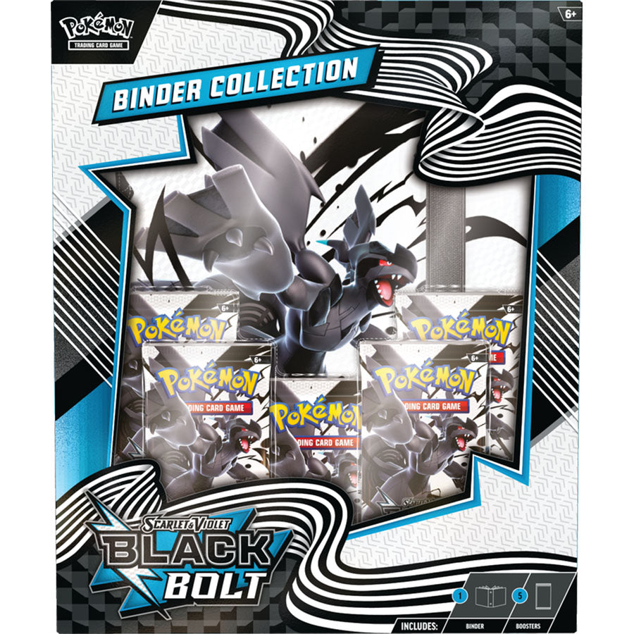 POKEMON TCG: SCARLET AND VIOLET BLACK BOLT BINDER COLLECTION