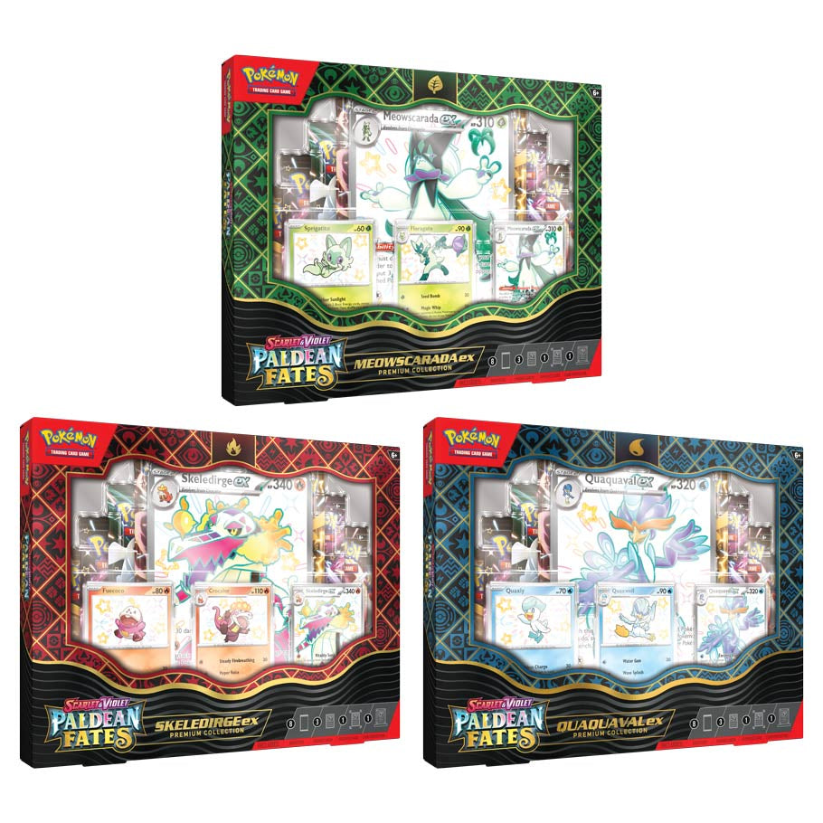 Pokemon: Paldean Fates ex Premium Collection
