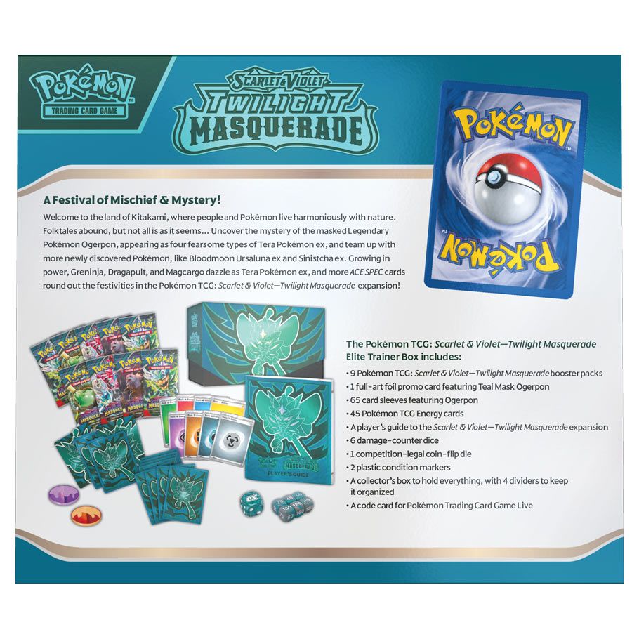 Pokémon: Twilight Masquerade ETB (Elite Trainer Box)