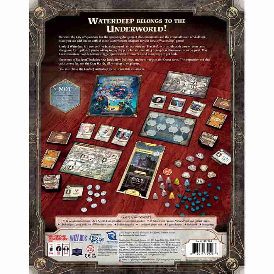Lords of Waterdeep: Scoundrels of Skullport