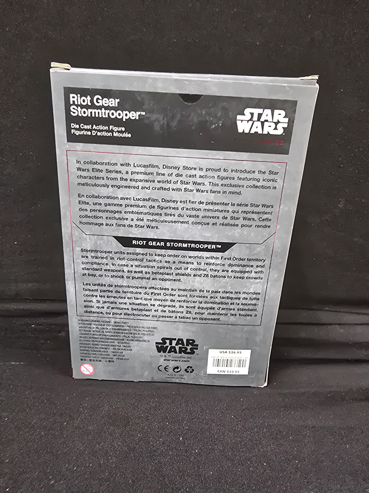 Star Wars Elite Series Die Cast Action Figure - Riot Gear Stormtrooper