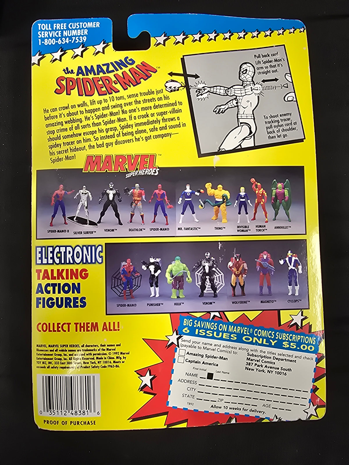 Marvel Super Heroes Cosmic Defenders - The Amazing Spider-Man