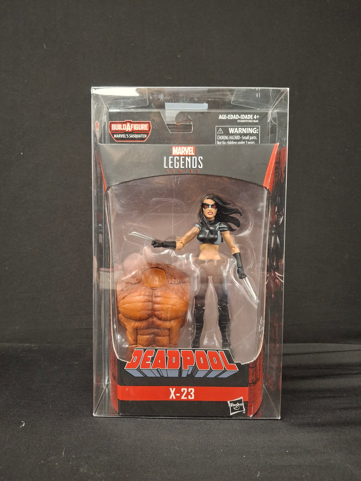 Marvel Legends Series: Deadpool, x-23, Build a Figure Marvels Sasquatch