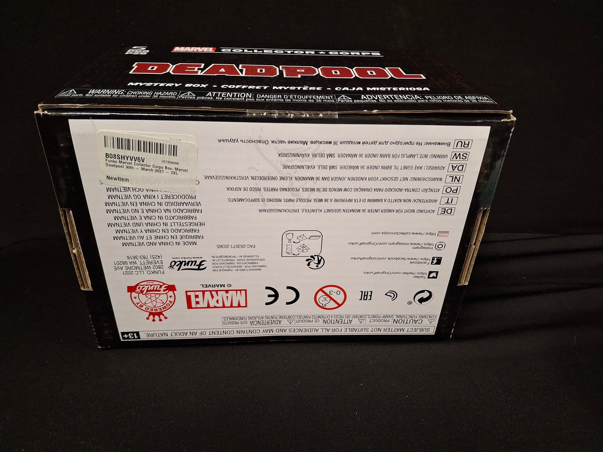 Marvel Collector Corps Deadpool Mystery Box