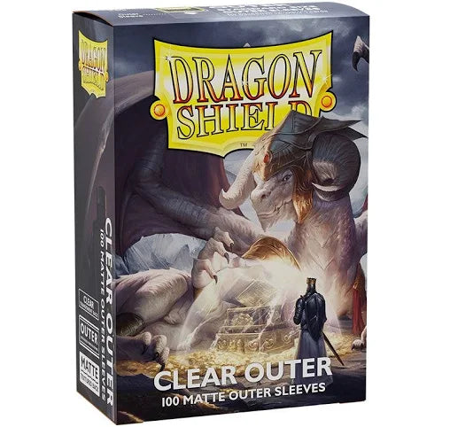 Fundas exteriores mate Dragon Shield Clear Outer 100