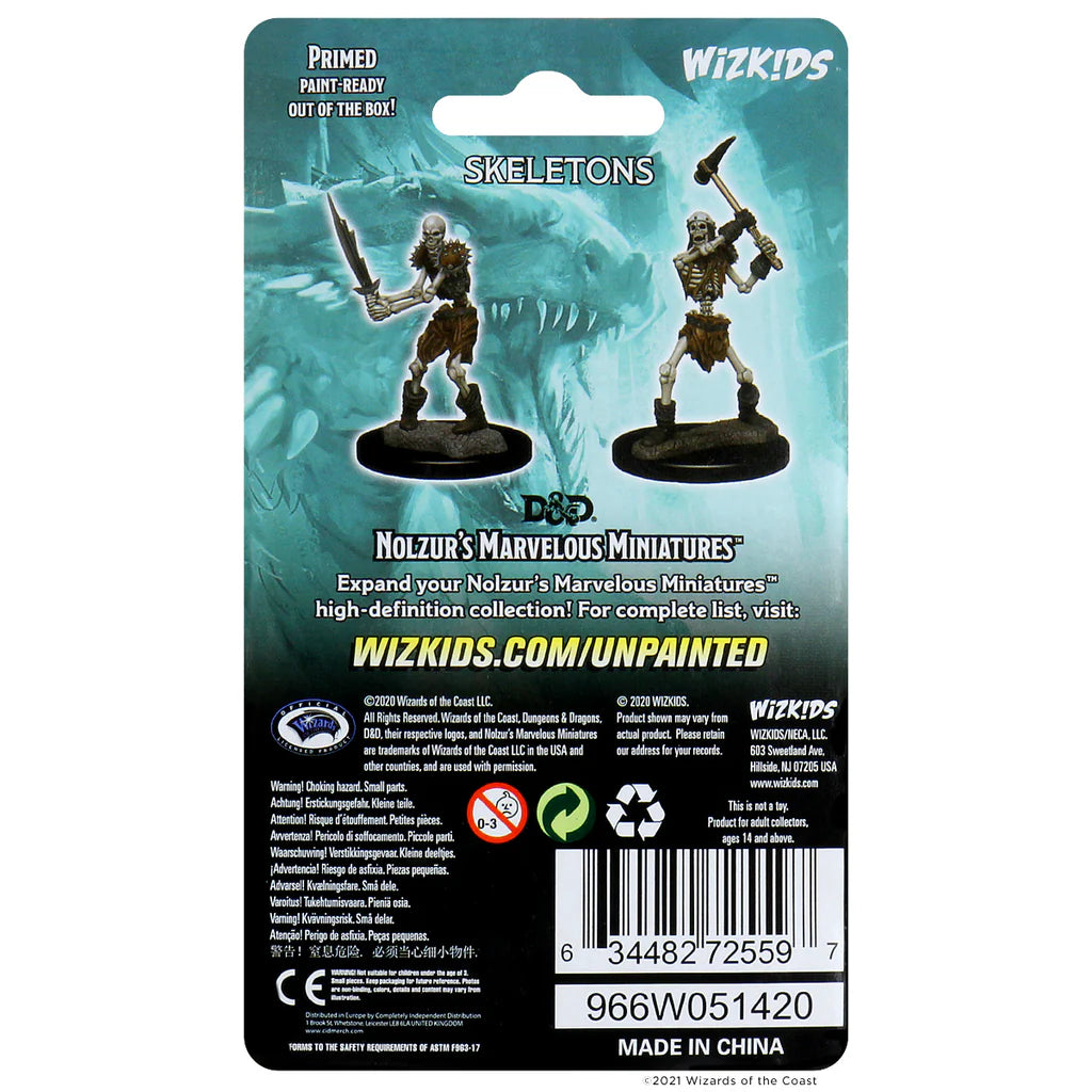 D&D Nolzur’s Marvelous Miniatures: Skeletons