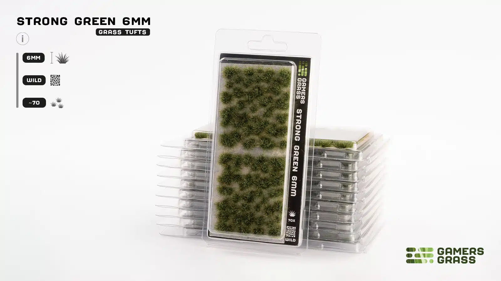 Gamers Grass Strong Green 6mm
