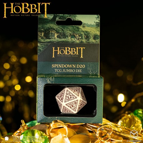 The Hobbit Spindown D20 - Terra TCG Jumbo Die
