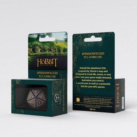 The Hobbit Spindown D20 - Tideborn TCG Jumbo Die