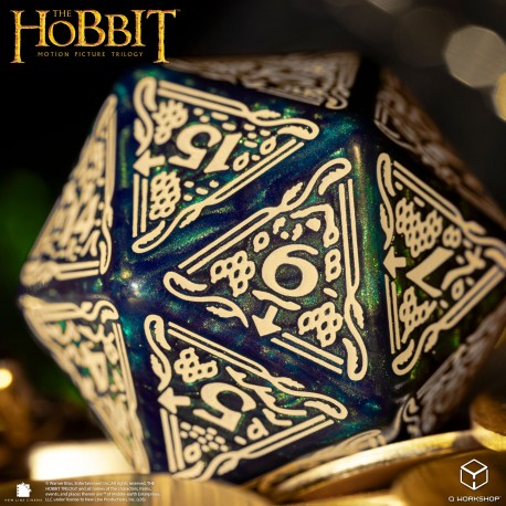 The Hobbit Spindown D20 - Tideborn TCG Jumbo Die