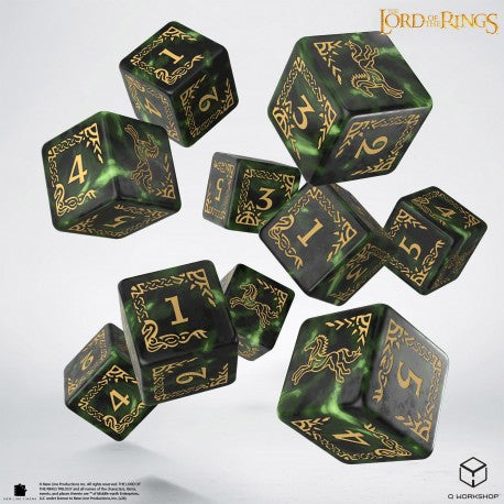 The Lord of the Rings: Rohan 10xD6 Dice Set