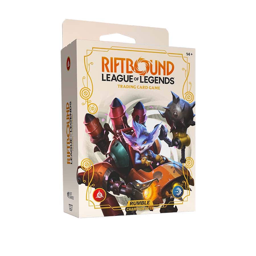 Riftbound TCG: League of Legends: Set 2 Spiritforged Champion Deck Rumble
