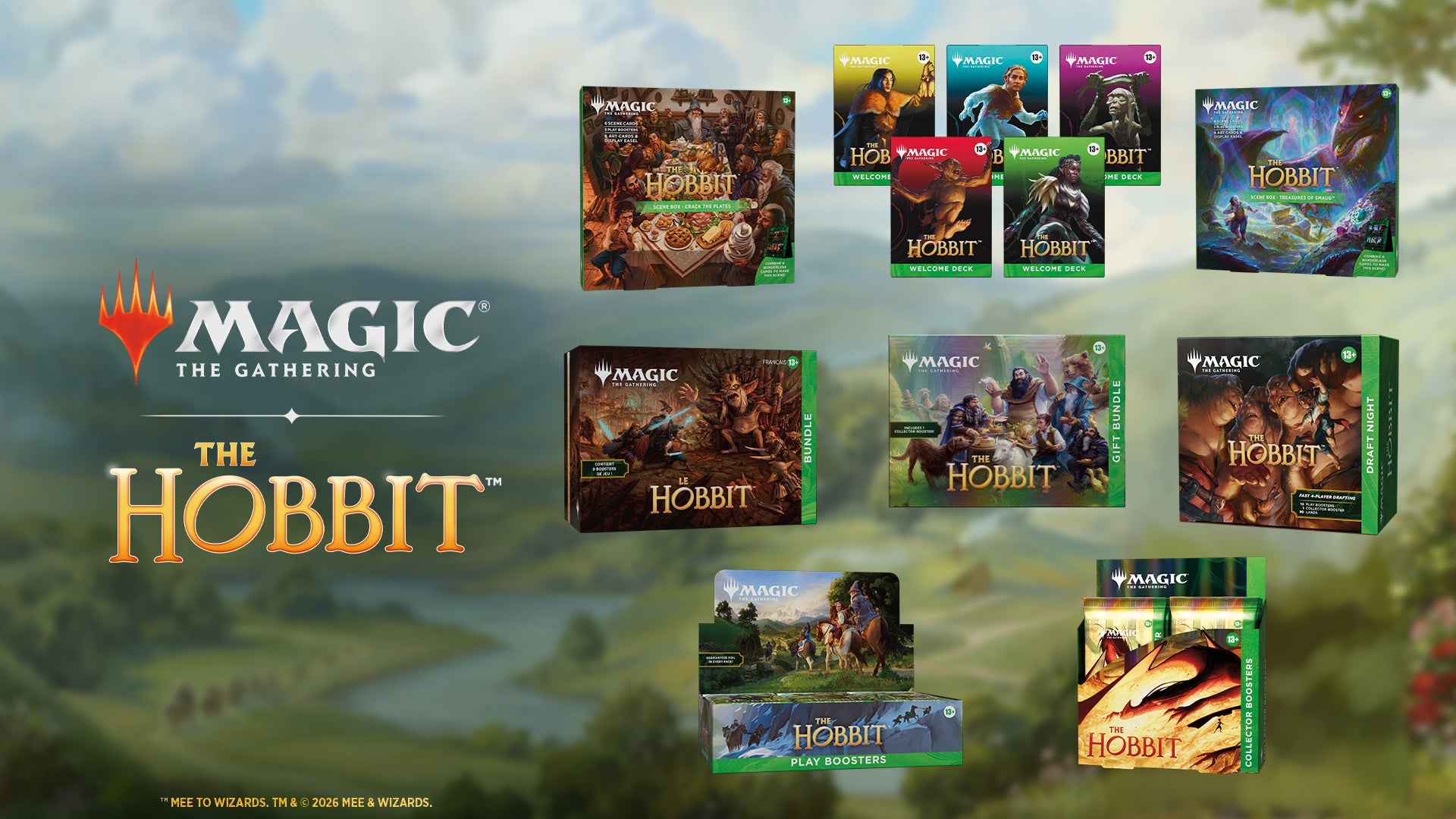 Magic: The Gathering | The Hobbit product lineup