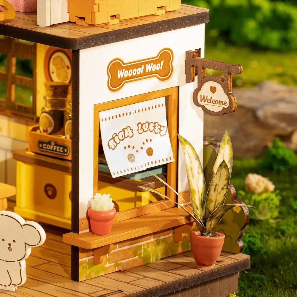 Rolife: Puppy's Cozy Villa DIY kit Miniature House Puzzles DG169