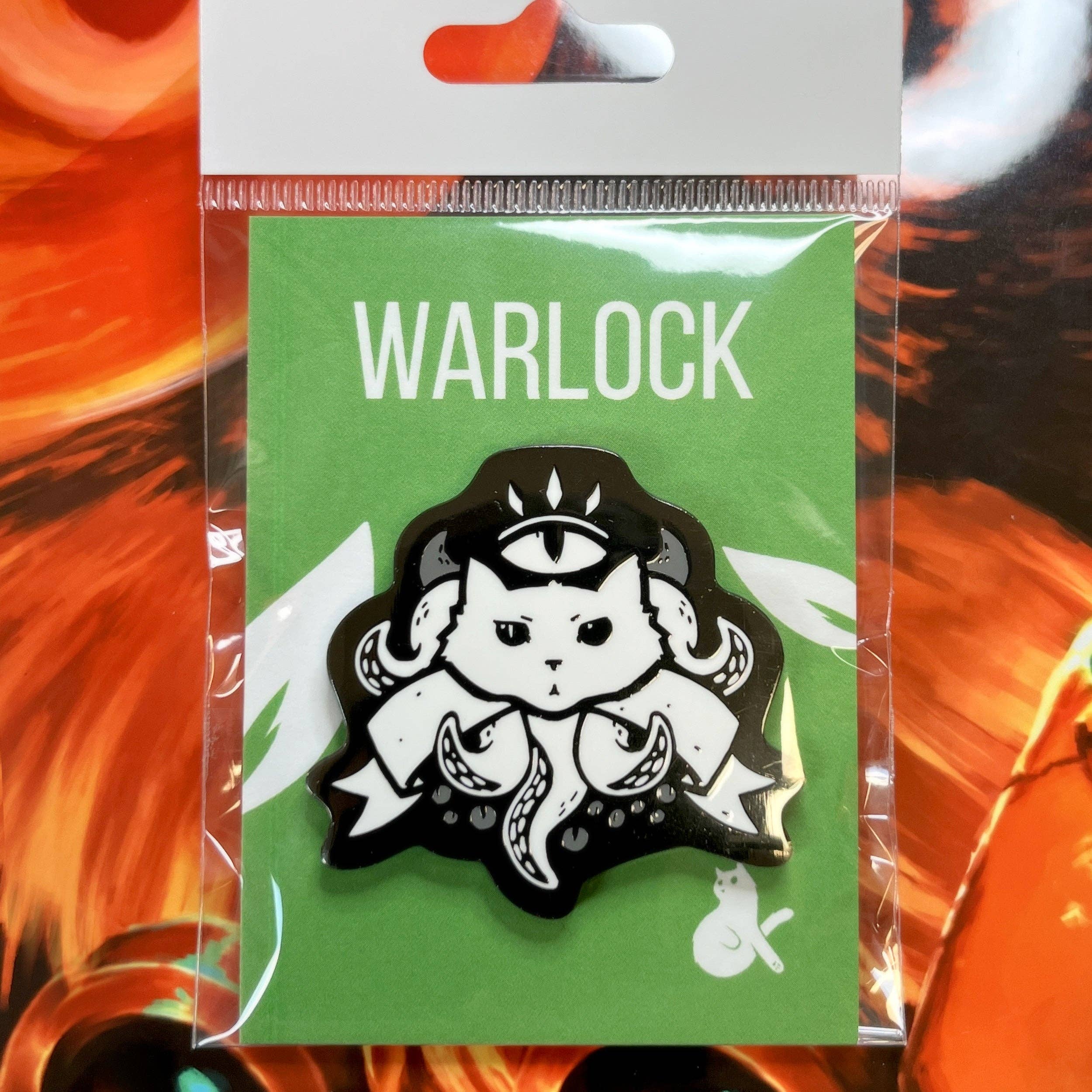 Warlock Enamel Pin