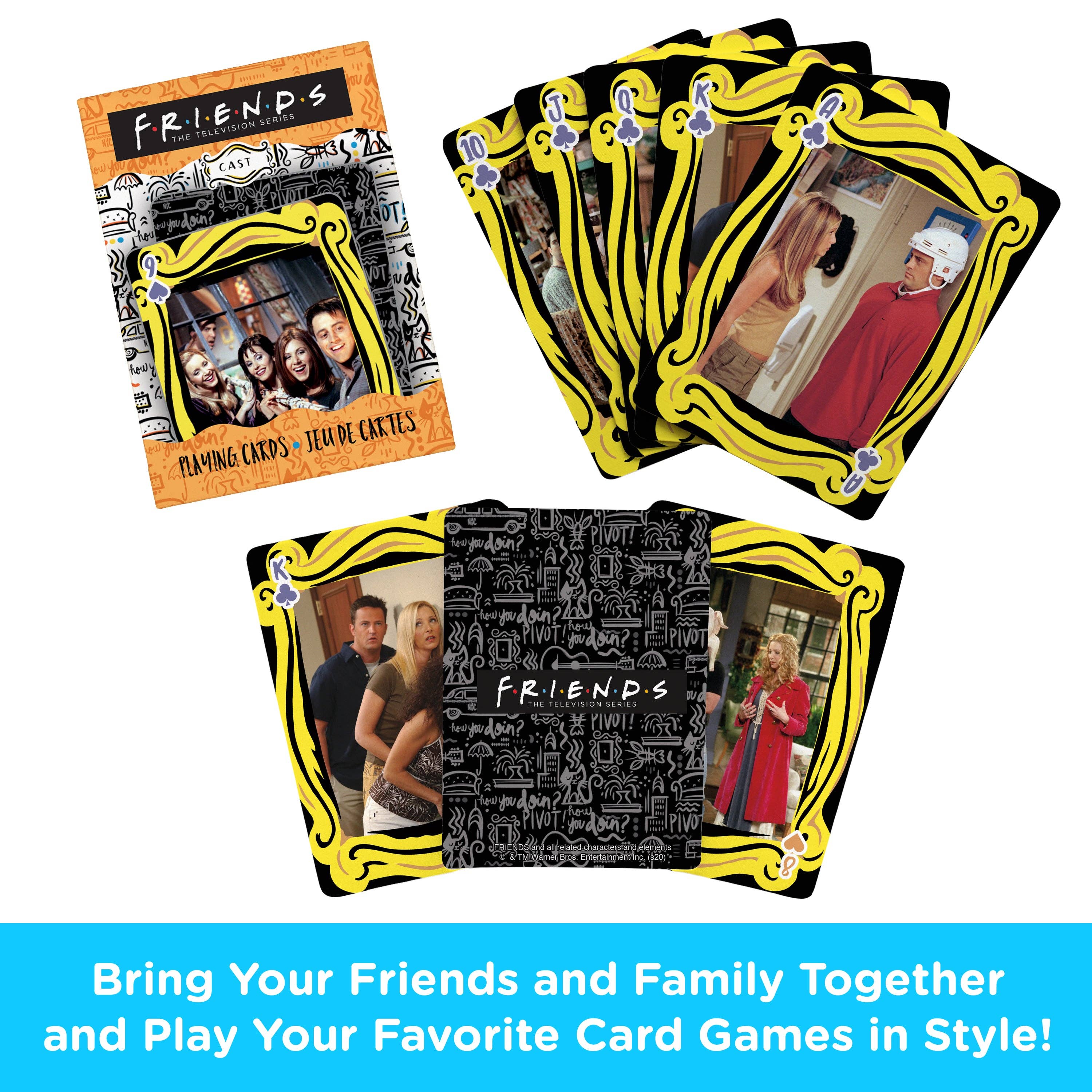 Friends Cast Playing Cards